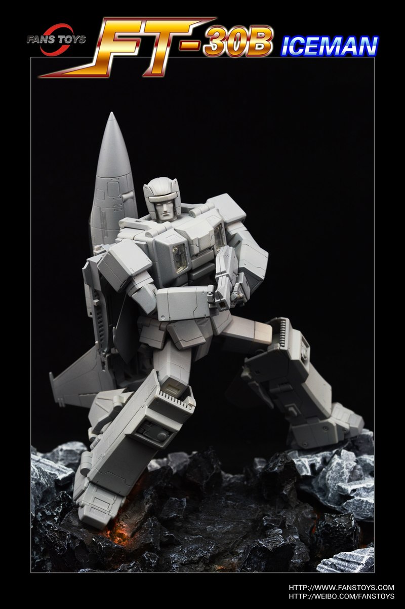 FT-30B Iceman Fanstoys Unofficial MP-Scale Air Raid Prototype Revealed